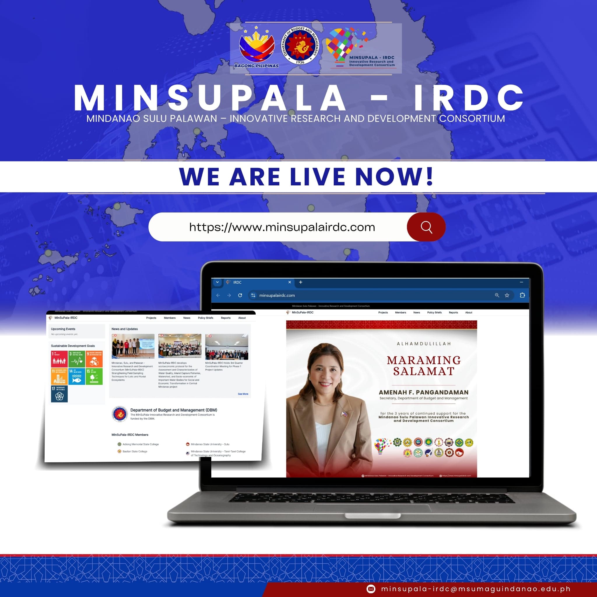 MinSuPala-IRDC Website Launching